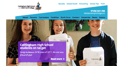 Desktop Screenshot of cottinghamhigh.net